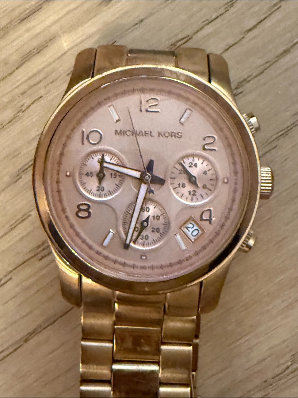 Michael Kors Rose Gold Watch